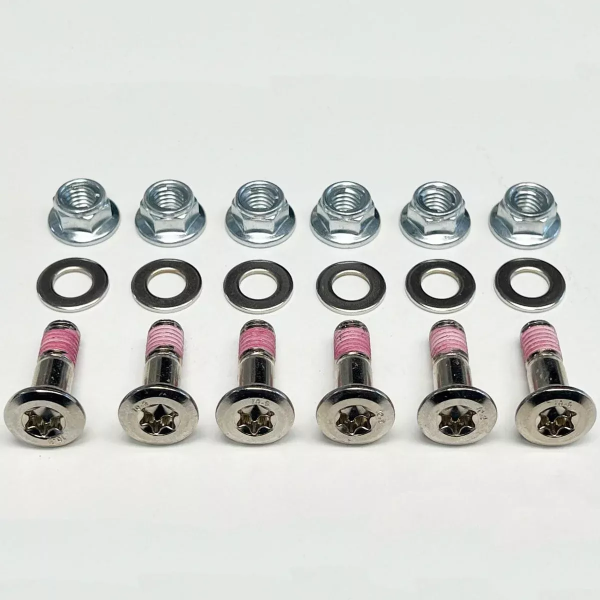 Nickel Wurks Specbolt Torx Sprocket Bolt Kit For Ktm Gas Gas Husqvarna Beta And Euro Motorcycles.