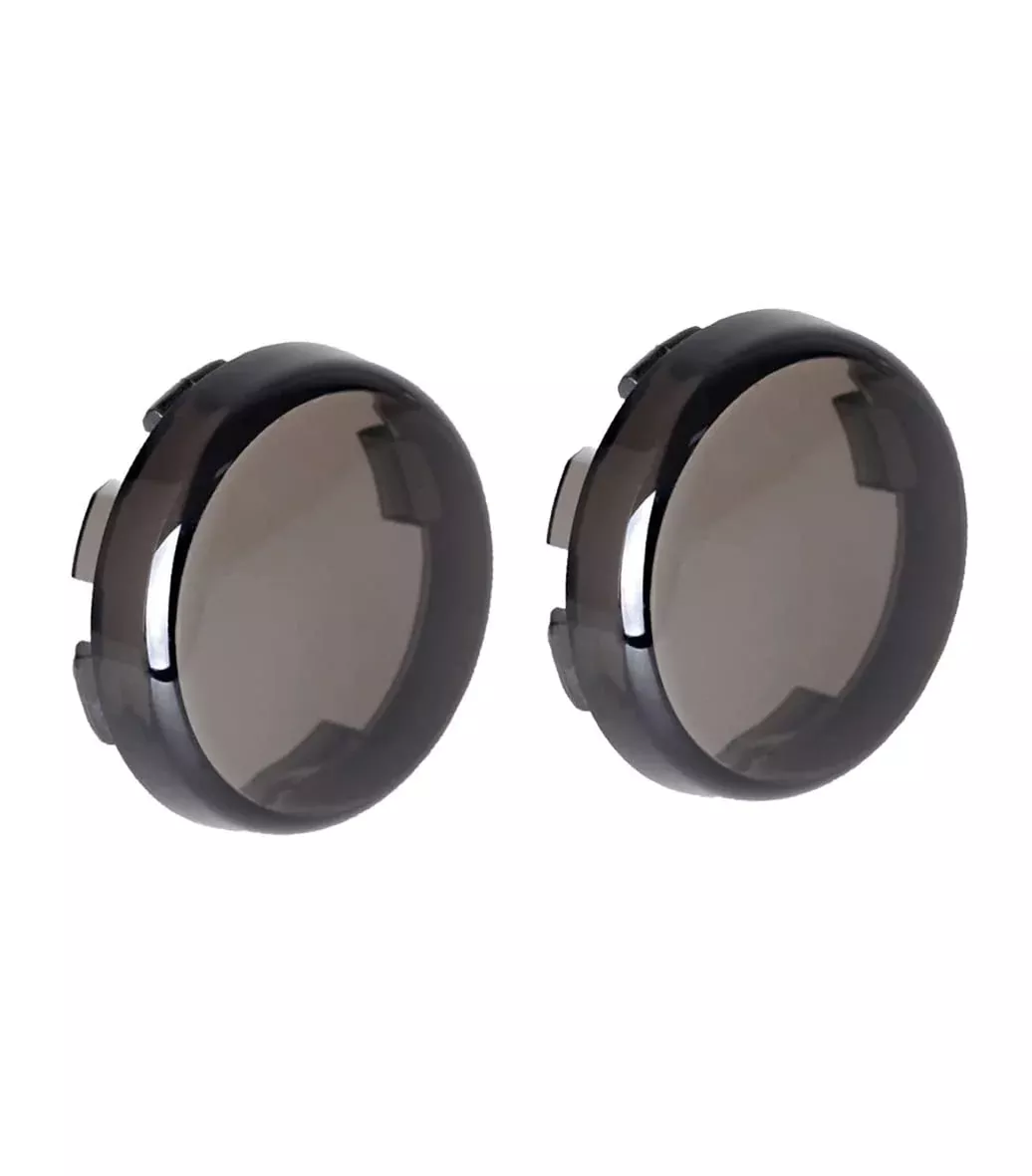 Nthreeauto Turn Signal Lights Lens Cover Compatible With Harley Dyna Fatboy Softail Road Glide