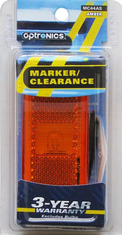 Optronics M/c;rect;2wire;amber MC44AS