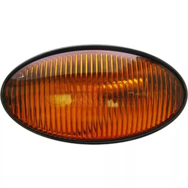Optronics Rvpl5Ab Porch Oval W/O Switch; Black Base: