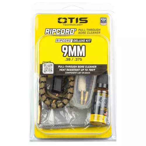 Otis Technology Ripcord Deluxe, Cleaning Kit, Fits 38Cal/9mm FG-RCD-9MM