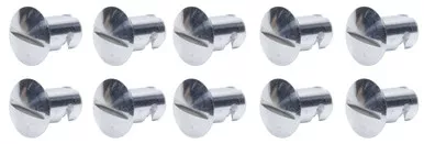 Oval Head Dzus Buttons .500 Long 10 Pack