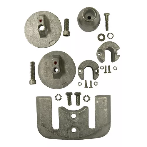 Performance Metals Mercruiser Bravo 3 (2004Later) Complete Anode Kit - Aluminum