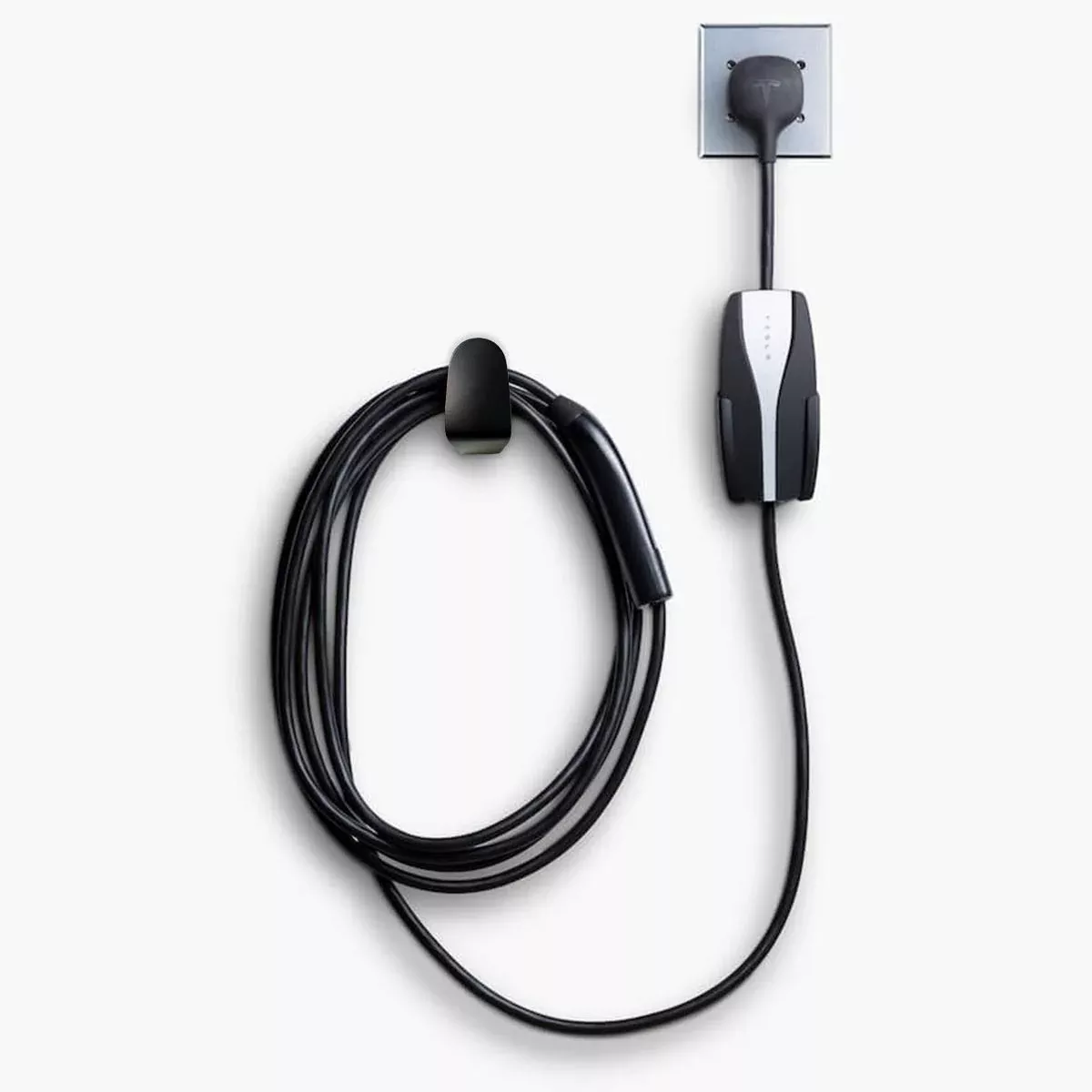 PHEOKER Tesla Mobile Charger Wall Mount Organizer Bracket for Gen 2 UMC – Cable Organizer Kit – Model TES007KIT