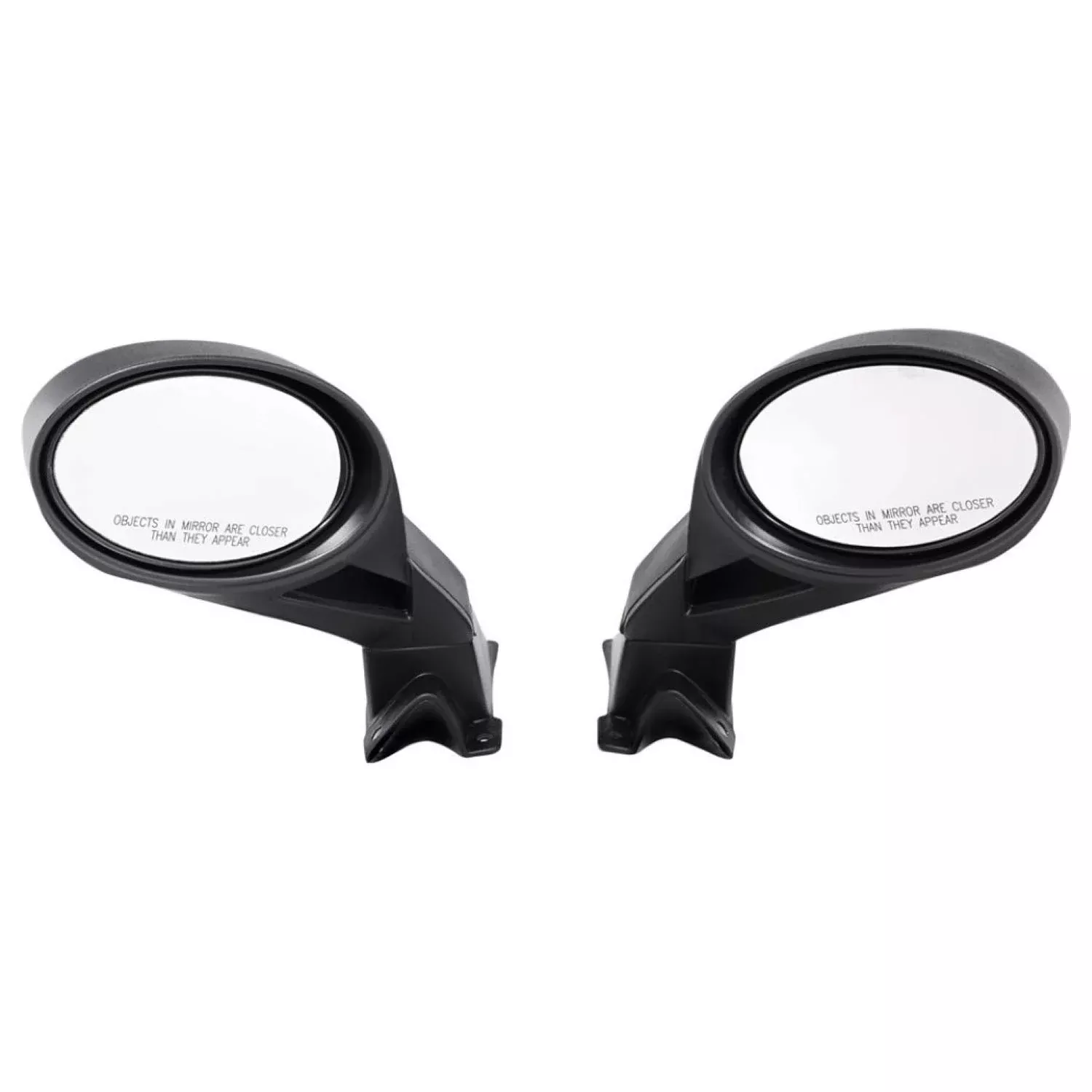 Polaris PRO-RIDE Snowmobile Mirrors - Black Glass, Model 2877803