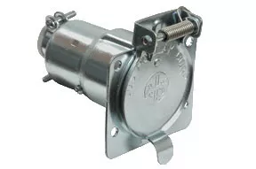 Pollak 7-way Rv Connector Metal 12-703P