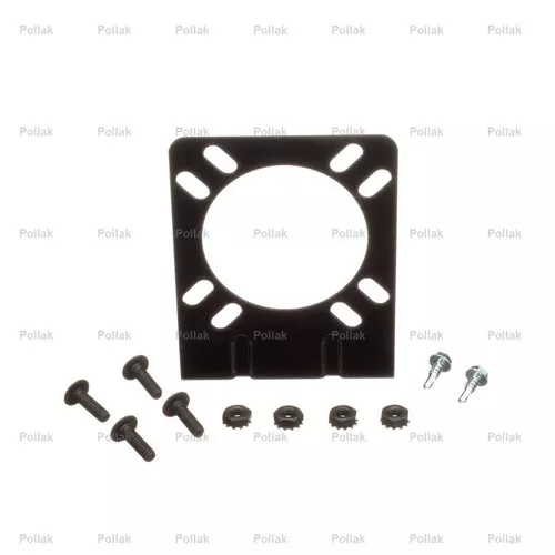 Pollak Connector Bracket Black 12-711U
