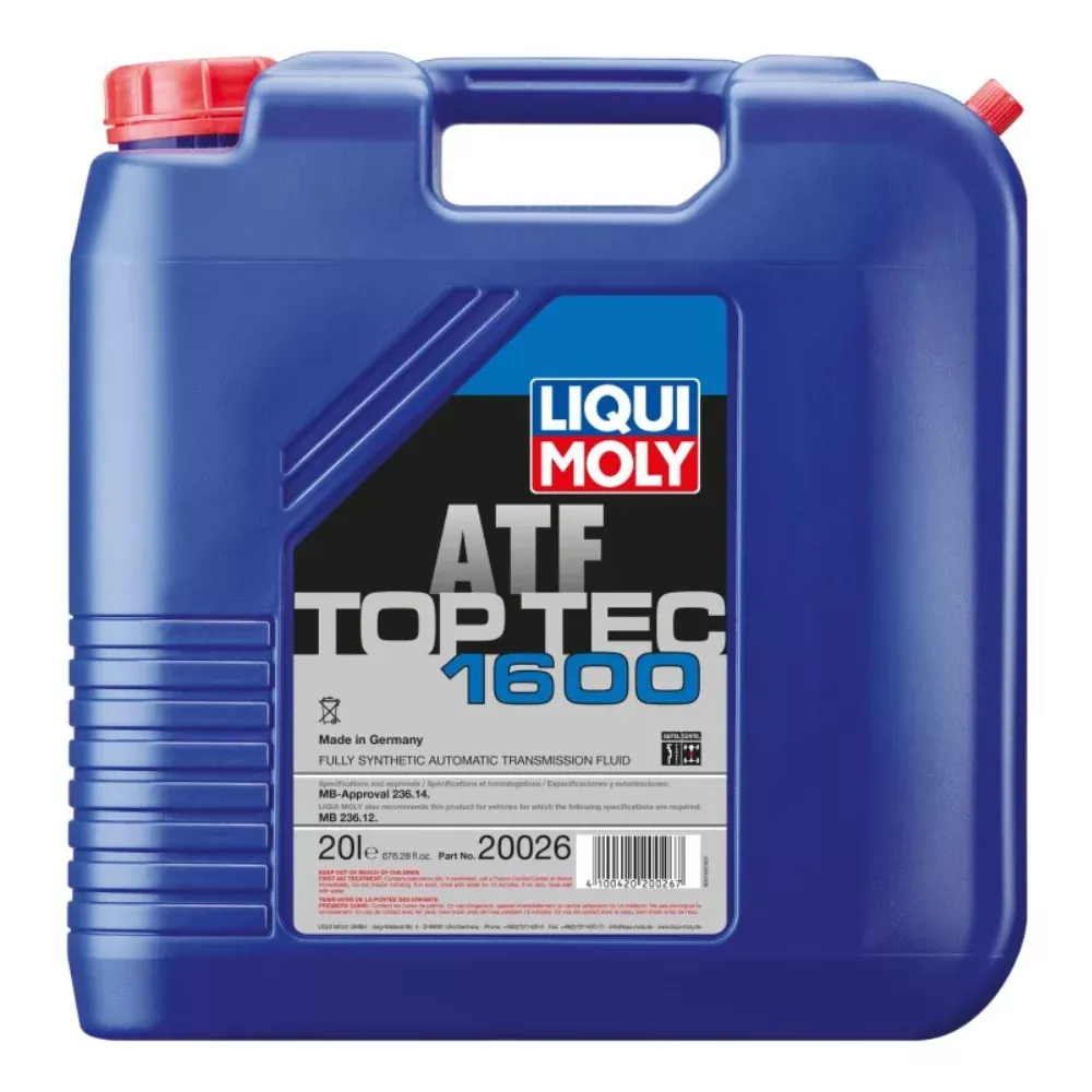 Porsche Automatic Transmission Fluid Top Tec 1600 20L20026