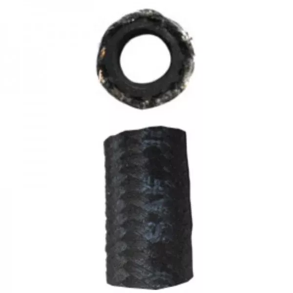 Porsche Black Braided Booster Hose + Internal Wire M10 1 MeterHOSE-BBIW-065W