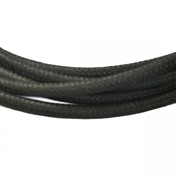 Porsche Black Braided Hose M15.875 1 MeterHOSE-BB-030