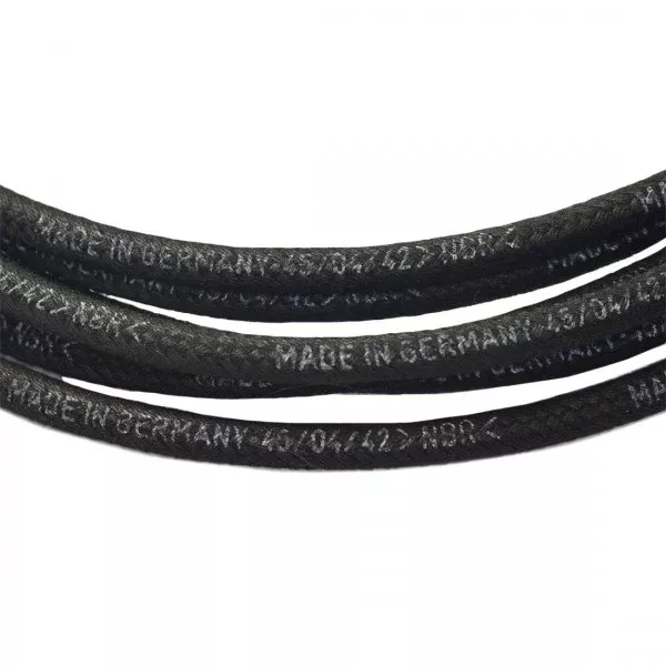 Porsche Black Braided Hose M4.5X2.5 1 MeterHOSE-BB-006