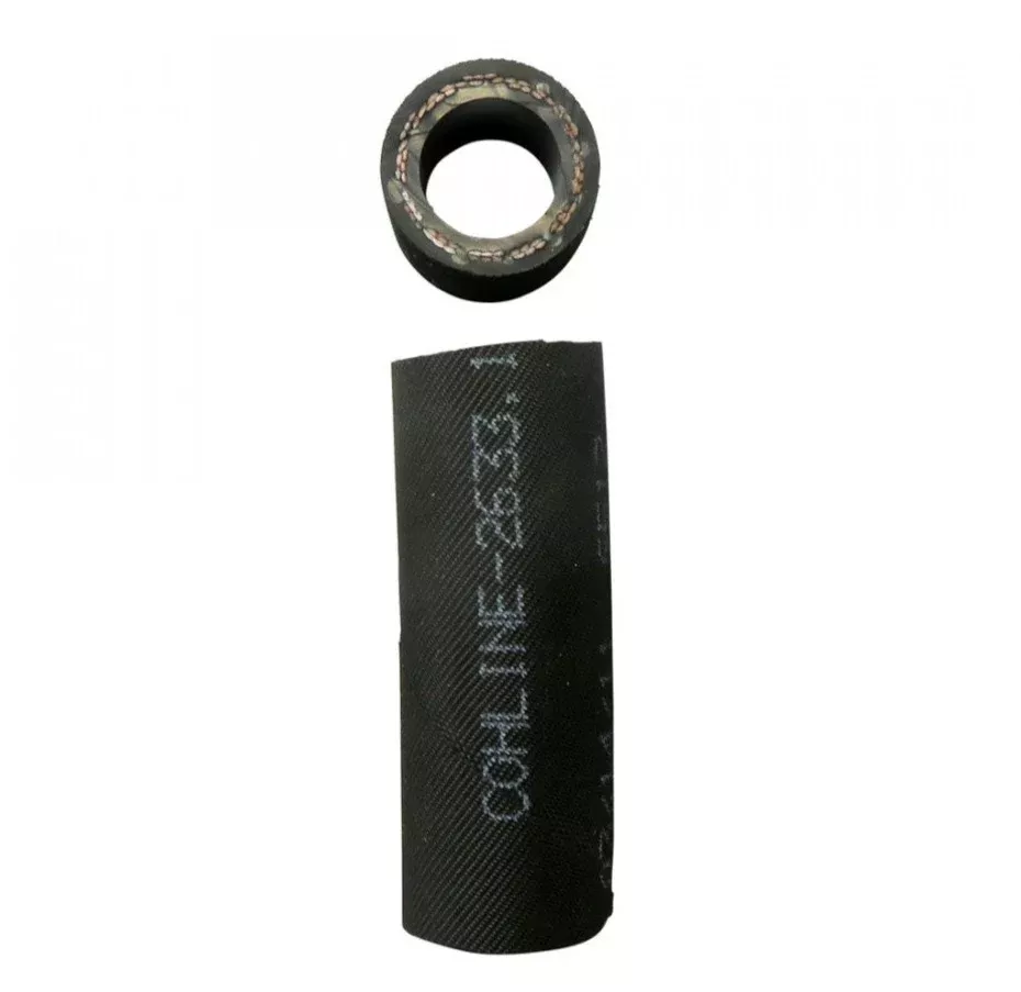 Porsche Black Cloth Wrap Hose M12 1 MeterHOSE-BCWL-028