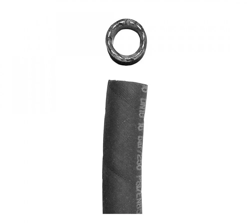 Porsche Black Cloth Wrap Hose M16 1 MeterHOSE-BCWL-032