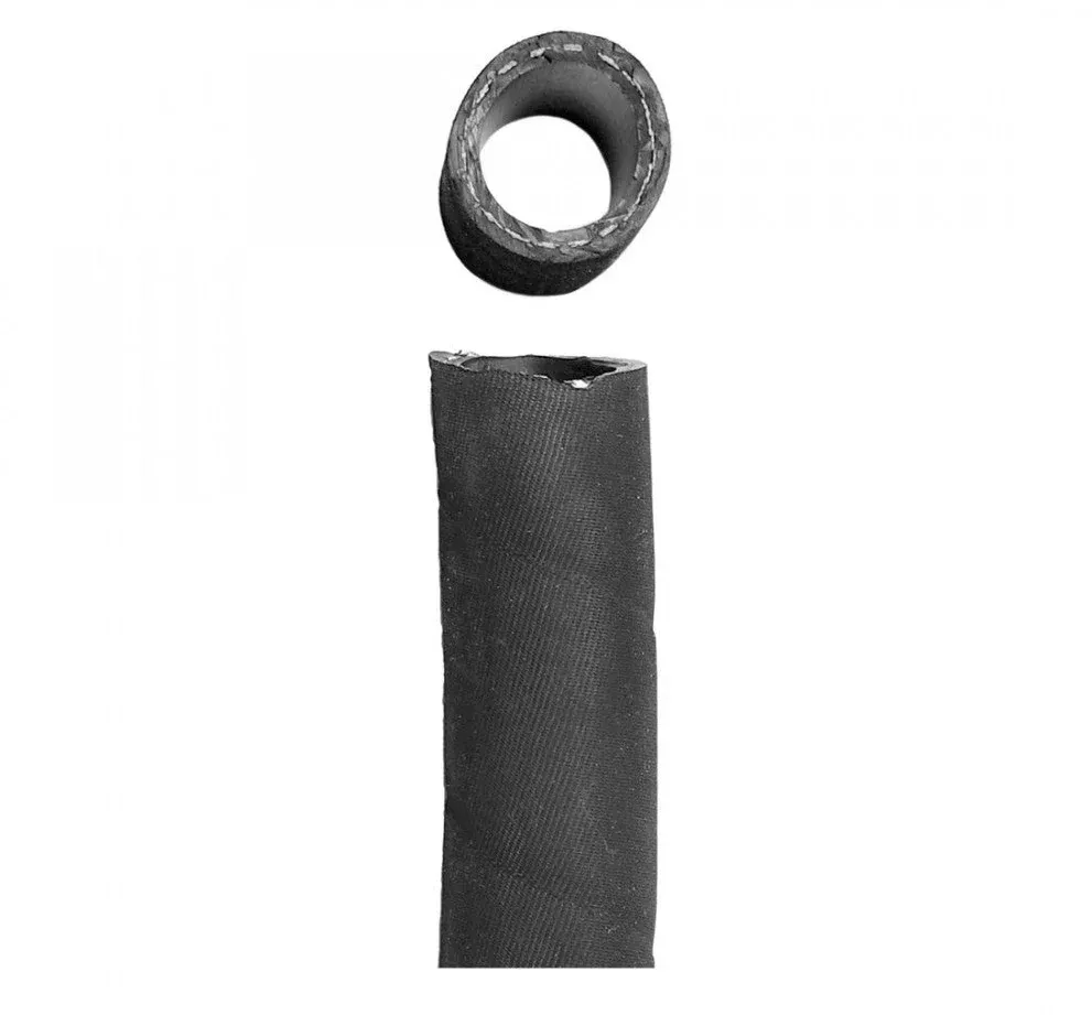 Porsche Black Cloth Wrap Hose M22 1 MeterHOSE-BCWL-036
