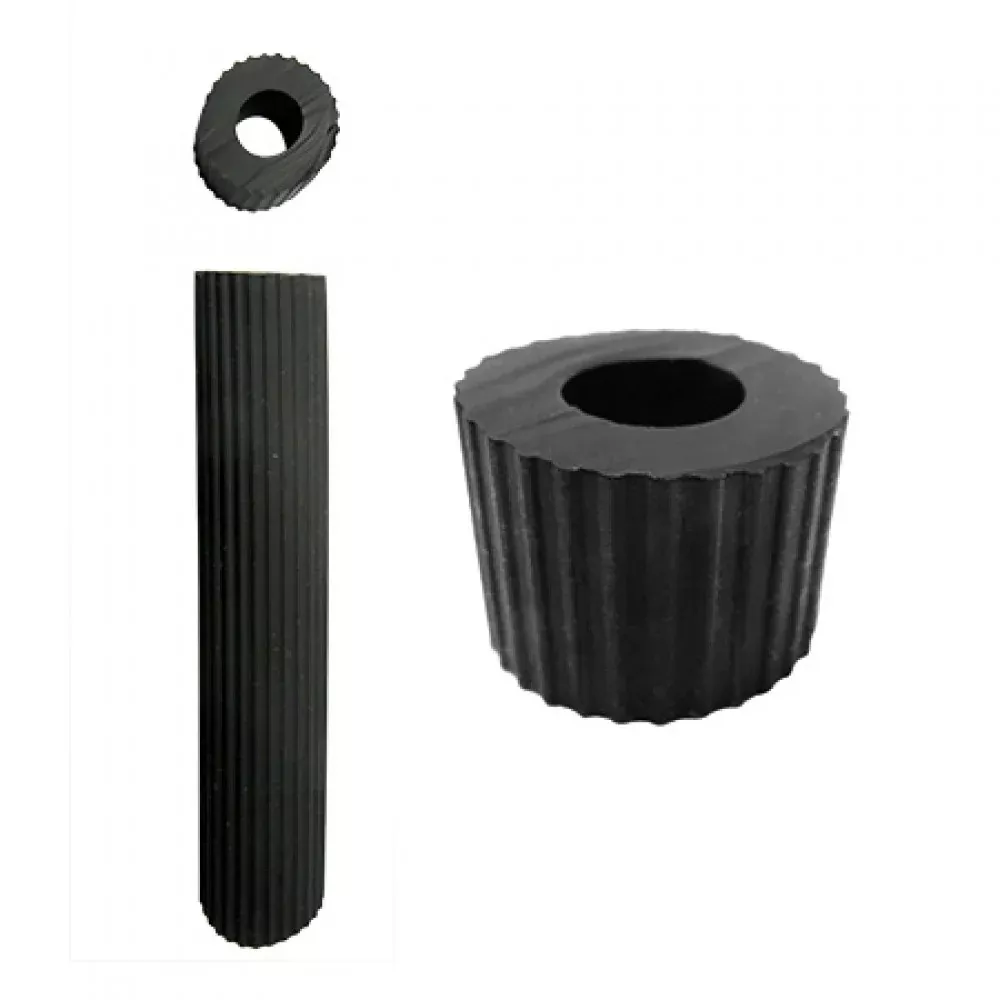 Porsche Black Ribbed Hose M08 1 MeterHOSE-RIB-M08