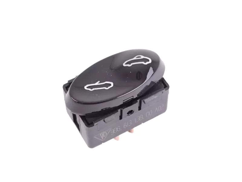 Porsche Convertible Top Push Button Gloss Black – Boxster 97-0198661313800A02