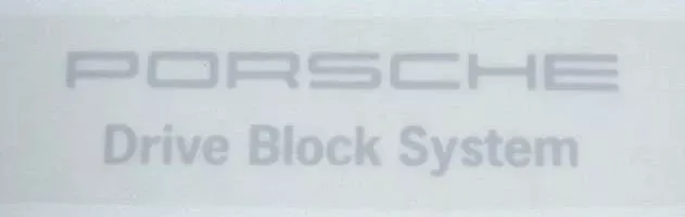 Porsche Drive Block System Decal – 911 95-98993-701-250-00