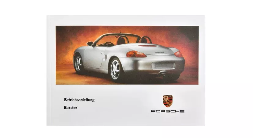 Porsche Driver’s Manual German – Boxster 1997WKD-986-110-97