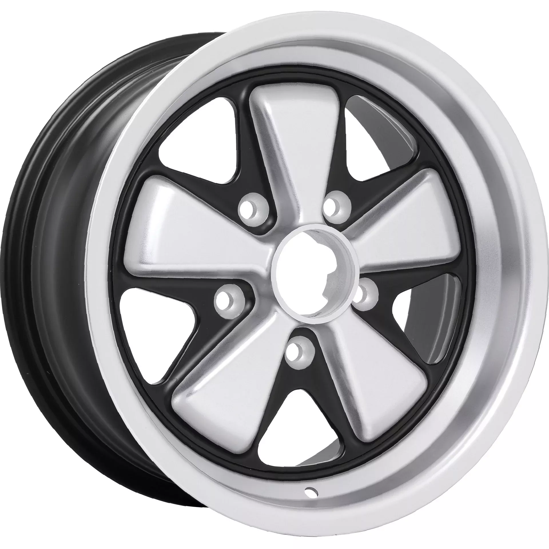 Porsche Evolution Fuchs Wheel Silver 15×7 – 911/912E/930FE150701302371S