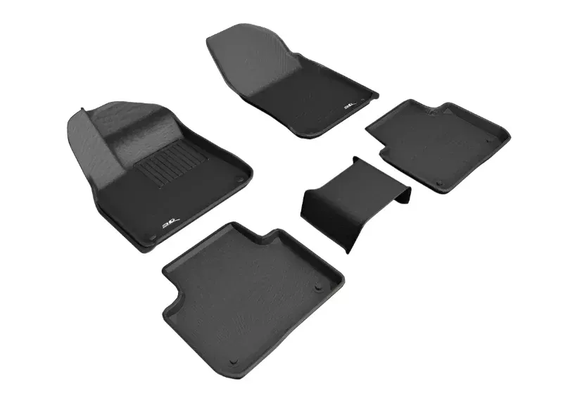 Porsche Floor Mat Set Black – Cayenne 19-23L1PO01901509