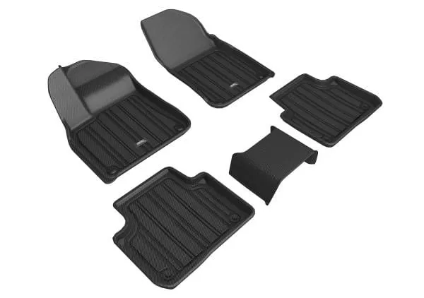Porsche Floor Mat Set Black – Cayenne 19-24E1PO01901809