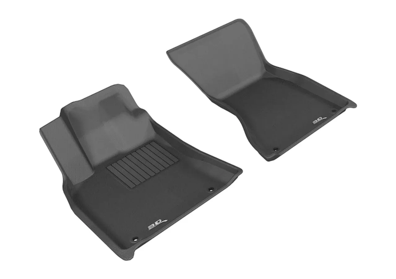 Porsche Front Floor Mat Black – Macan 15-24L1PO01411509