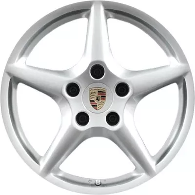 Porsche Front Silver Alloy Wheel 8JX18 ET57 - 911 05-08997-362-136-00