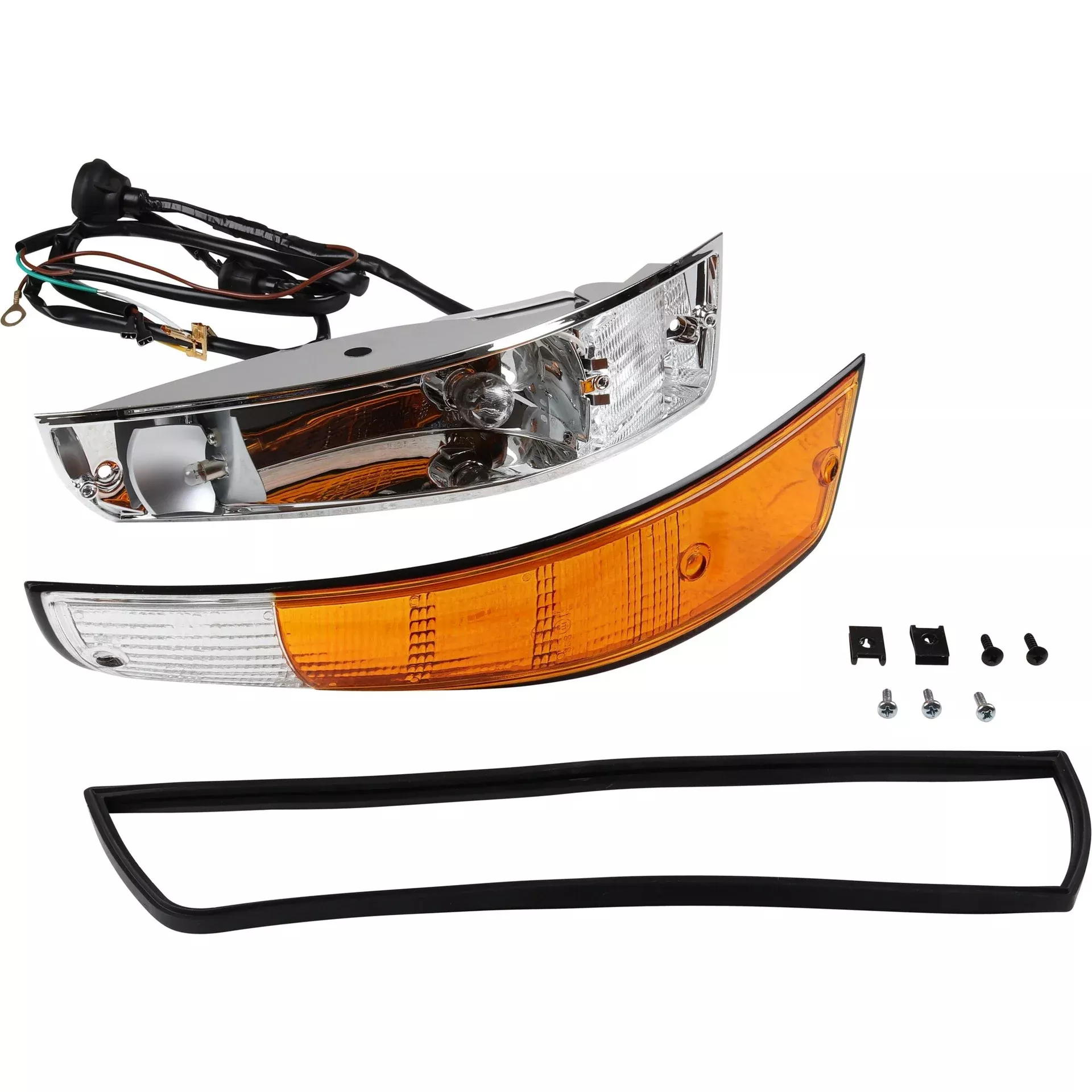Porsche Indicator With Black Rim – Front – Right – 911 72-73901-631-402-30