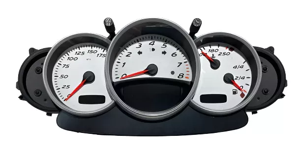 Porsche Instrument Cluster Black & Silver – Boxster 00-0498664121303FHB