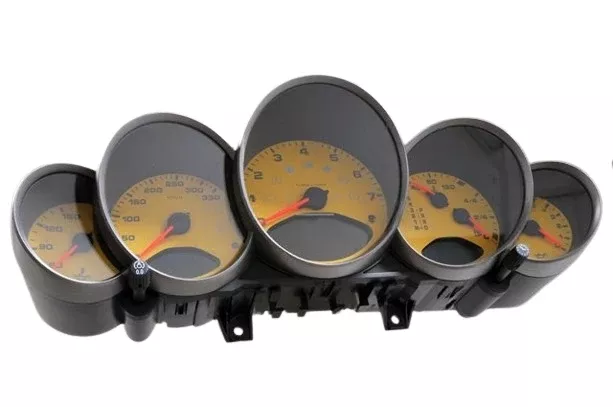 Porsche Instrument Cluster Speed Yellow – 911 05-08