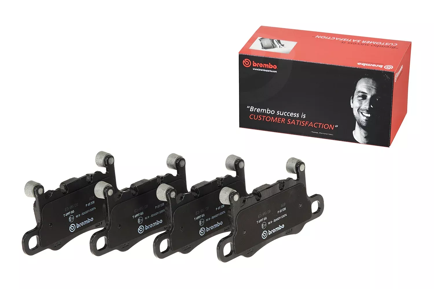 Porsche Low Metallic Brake Pads - 911/Cayman /Panamera 14-22P65038