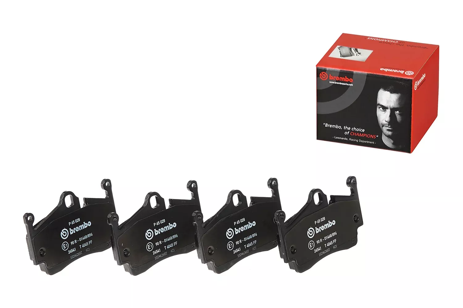 Porsche Low Metallic Brake Pads – Boxster/Cayman 05-23P65028