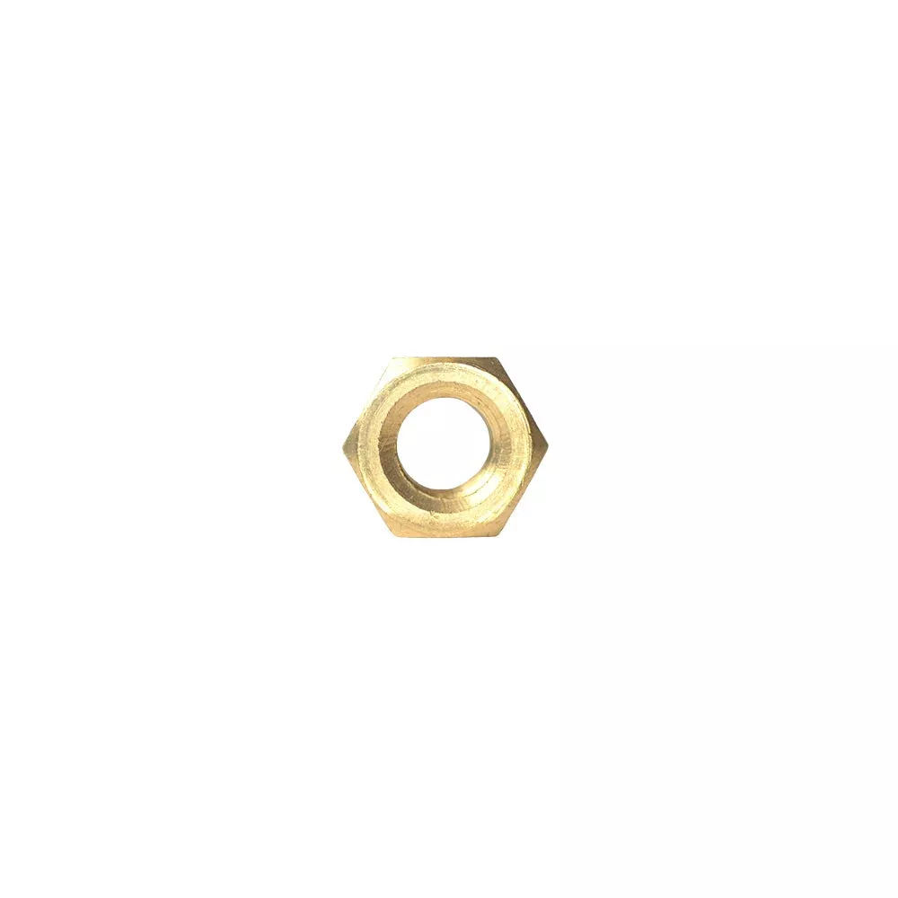 Porsche Metric Brass Hexagon Nut M10 10 Pieces934BRM10
