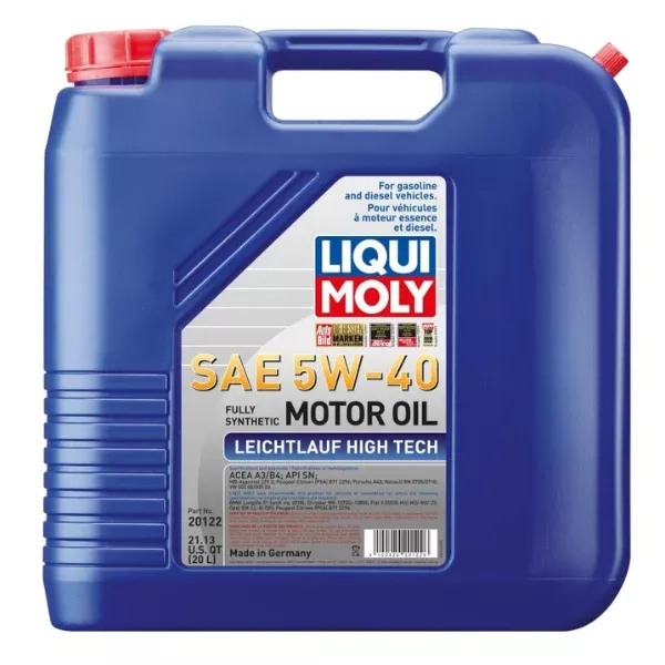 Porsche Motor Oil SAE 5W-40 20L20122