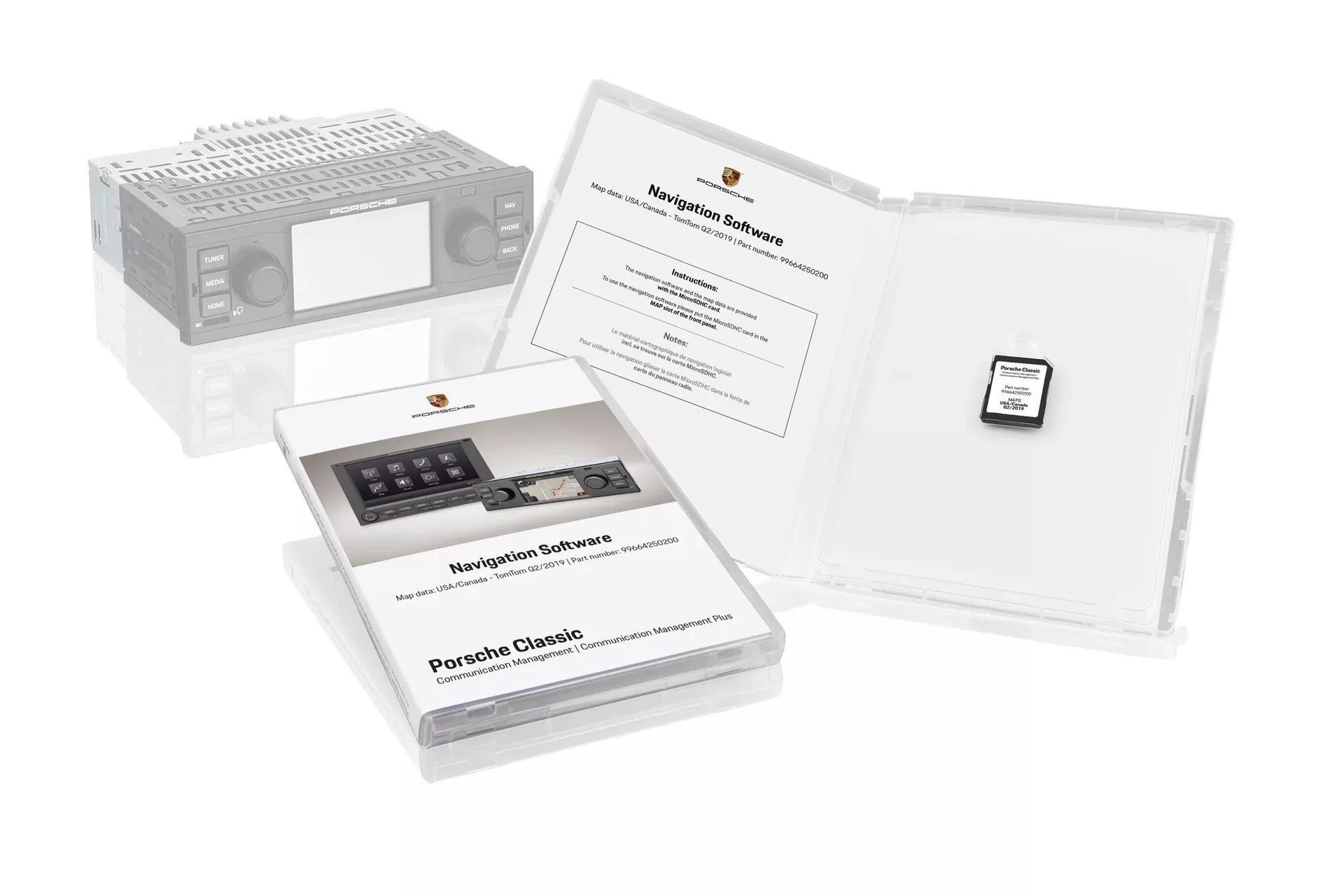 Porsche Navigation Software US Variant – 911/914/924/928/944/959/968/Boxster 65-04996-642-502-00