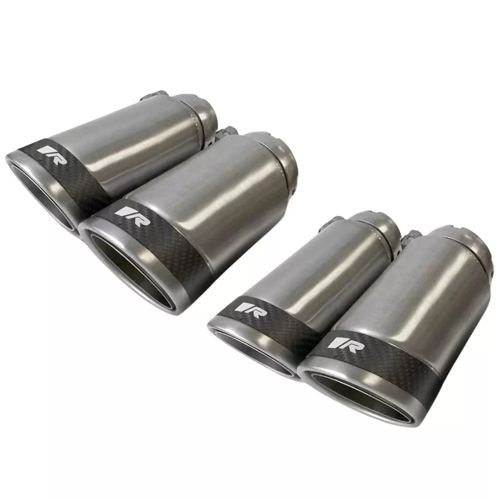Porsche Polished Tail Pipe Set 84mm0046-83CSR