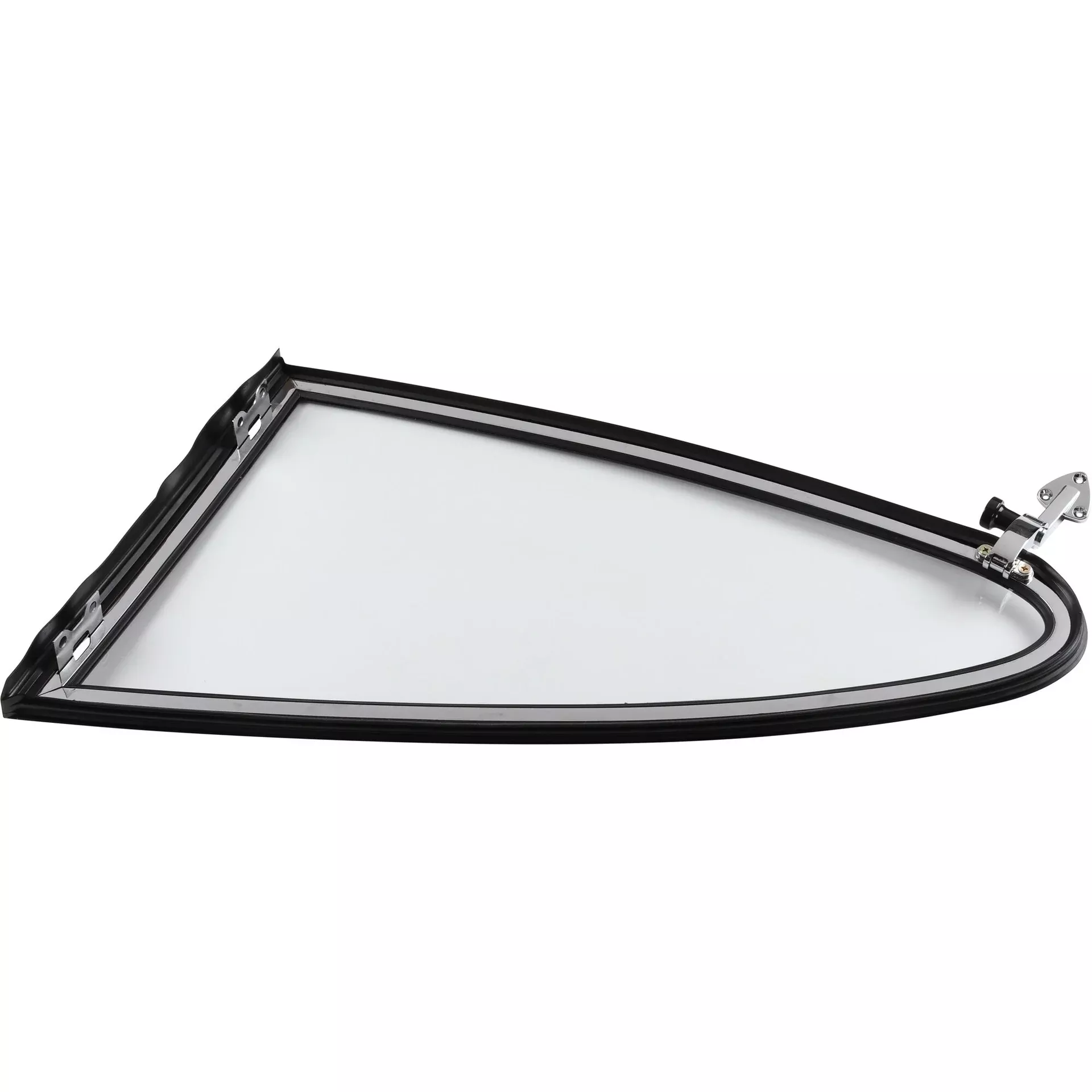 Porsche Rear Quarter Window Set – With Chrome Frame – Right – 911 67-761685300180