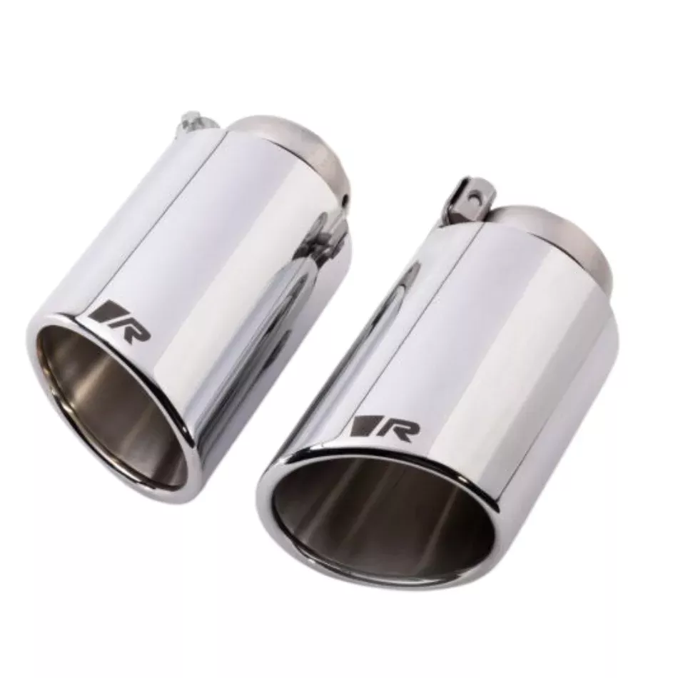 Porsche Stainless Steel Tail Pipe Set 102mm