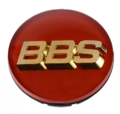 Porsche Wheel Center Cap 70.6mm Red & Gold56-24-099