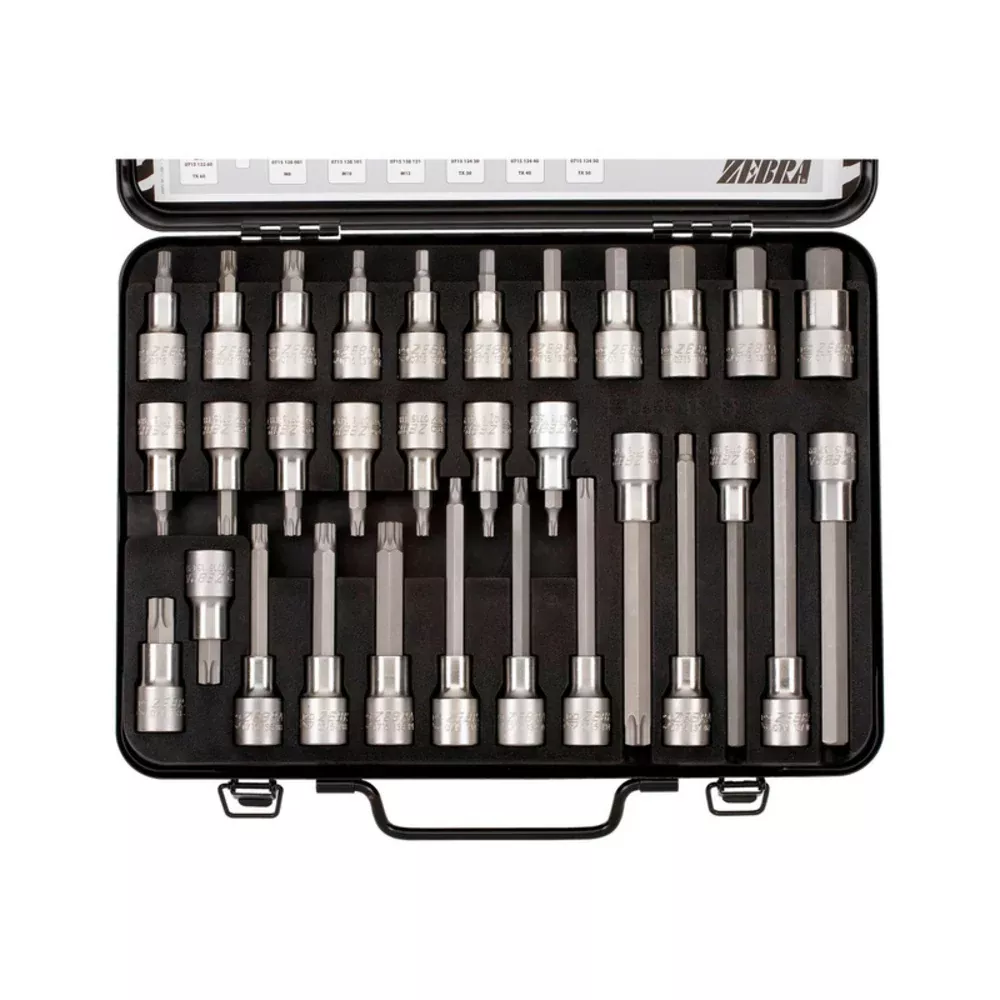 Porsche Zebra Socket Assortment 31 Pieces096513310
