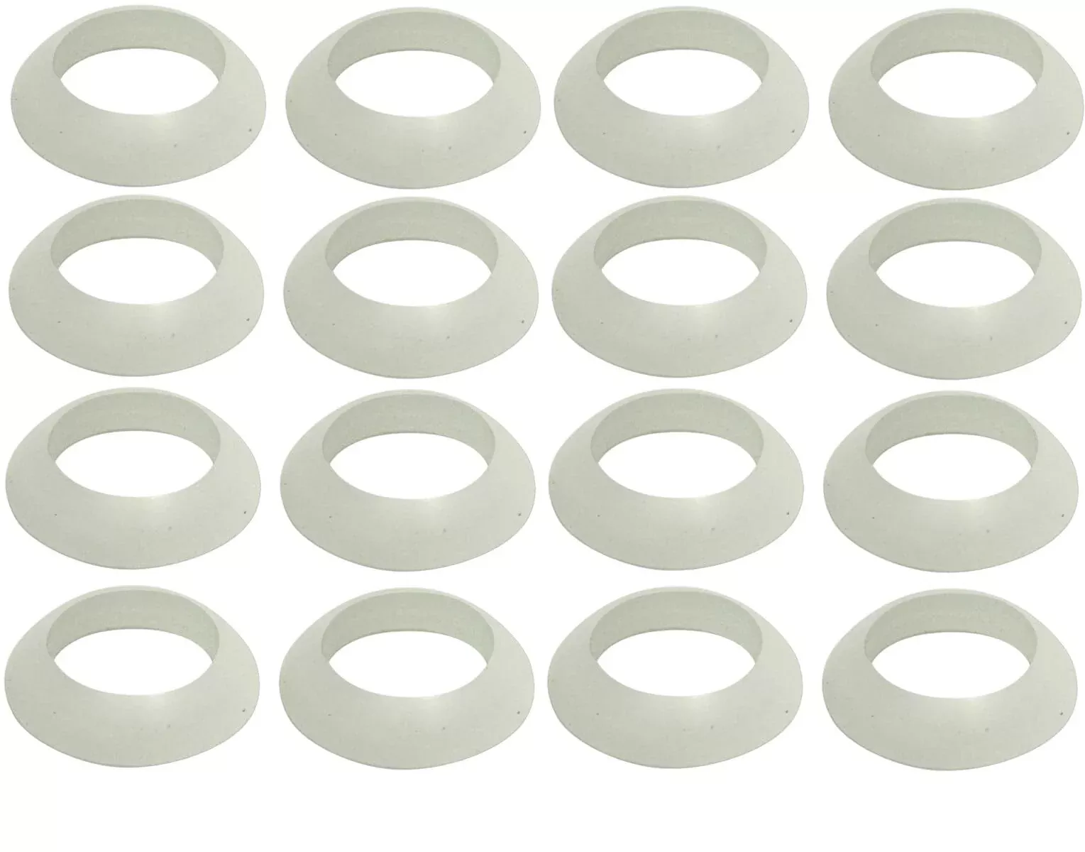 Pushrod Tube Seal Set, Silicone, 16 Pieces, Compatible With Dune Buggy