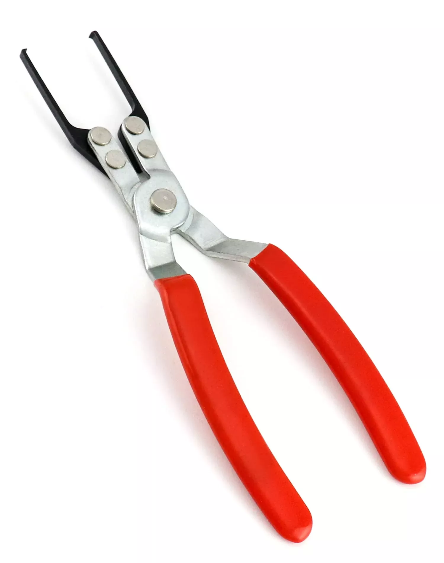 Qwork Relay Puller Plier, 9-1/16′ Long 3-3/4′ Maximum Opening Auto Metal Relay And Fuse Remover Tool