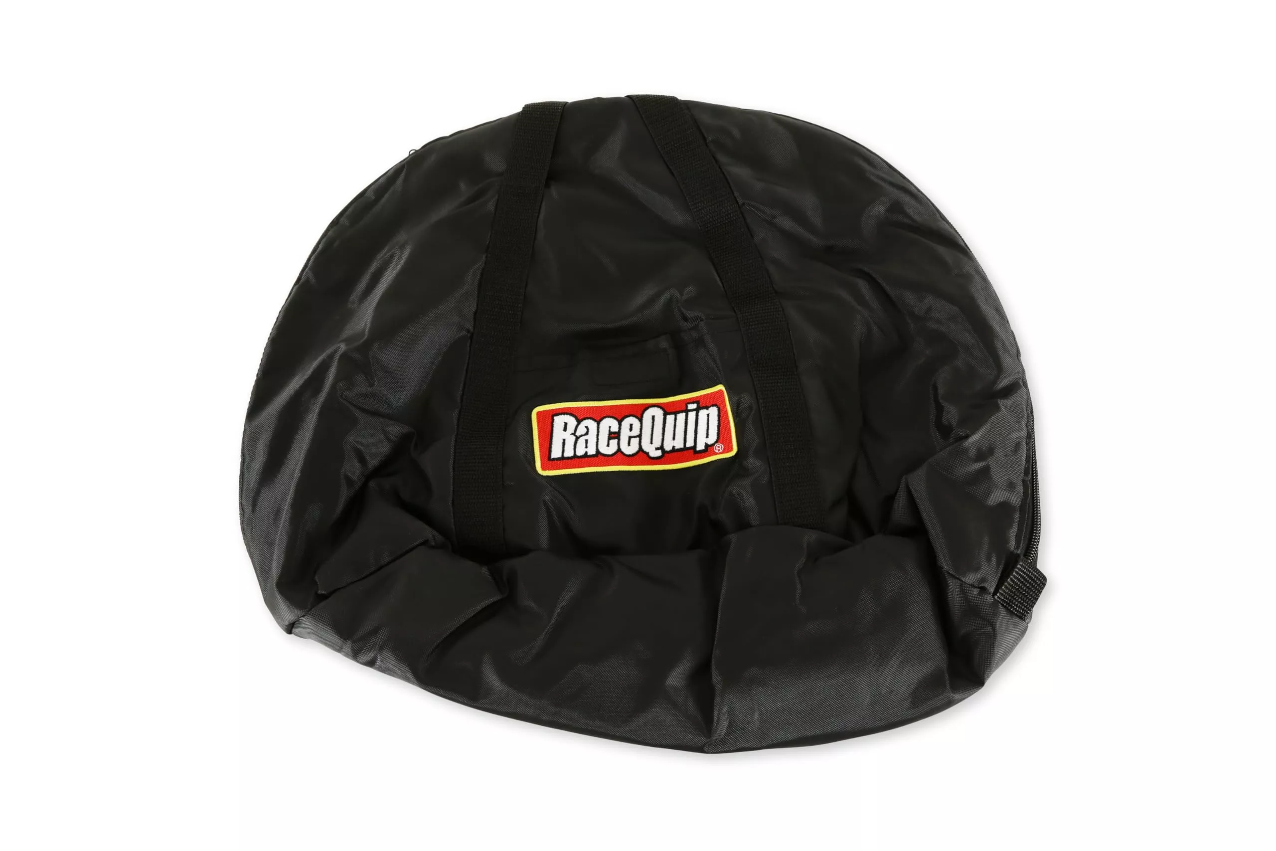 Racequip Helmet Bag Heavy Duty Oversize Fleece Lined Zippered Black 300003