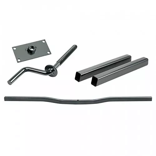 Raider Sp-320 Deluxe 5/8 Snowmobile Trailer Tie Down Secure Kit (Includes Ski Protectors),Black