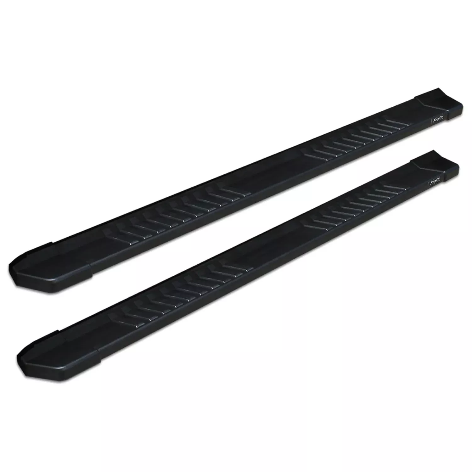 Raptor Series Running Boards Steps 6In Oem Style Black Aluminum For New Body Double Cab 2019-2025 Silverado Sierra 1500 And 2020-2025 2500/3500 Hd