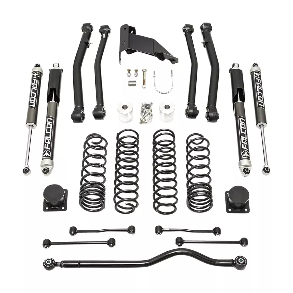 ReadyLIFT 69-6042 Jeep Gladiator 4" Terrain Flex Max Lift Kit with Falcon 2.1 Shocks for Jeep JT 4WD - Alloy Steel Construction
