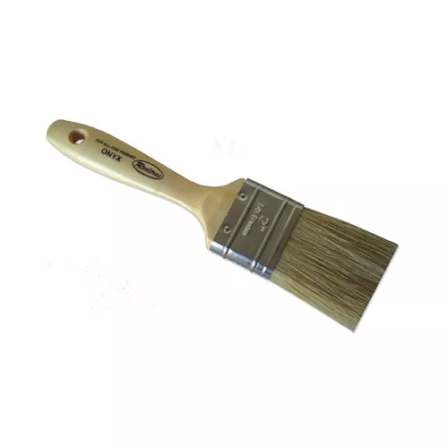 Redtree Ind Onyx Paint Brush (white Bristle - F 12013