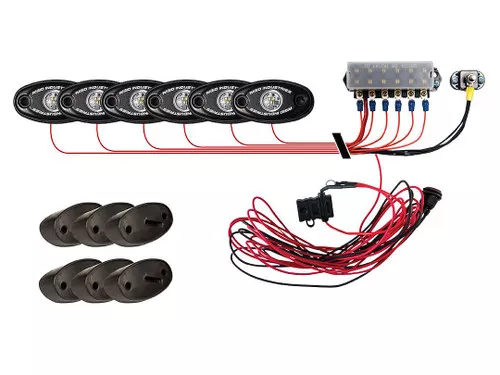 Rigid Ind Rock Light Amb /6 400293