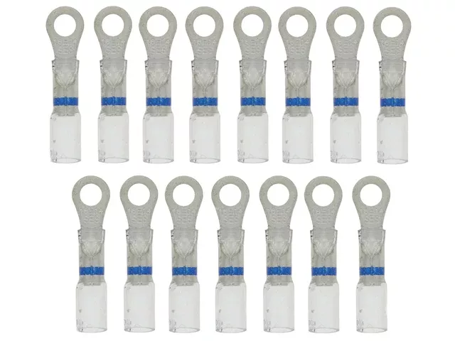 Ring Terminal – 16-14 Gauge (Blue) (15 Pack) 22959
