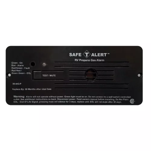 Safe-T-Alert 30 Series 12V RV Propane Alarm - Black